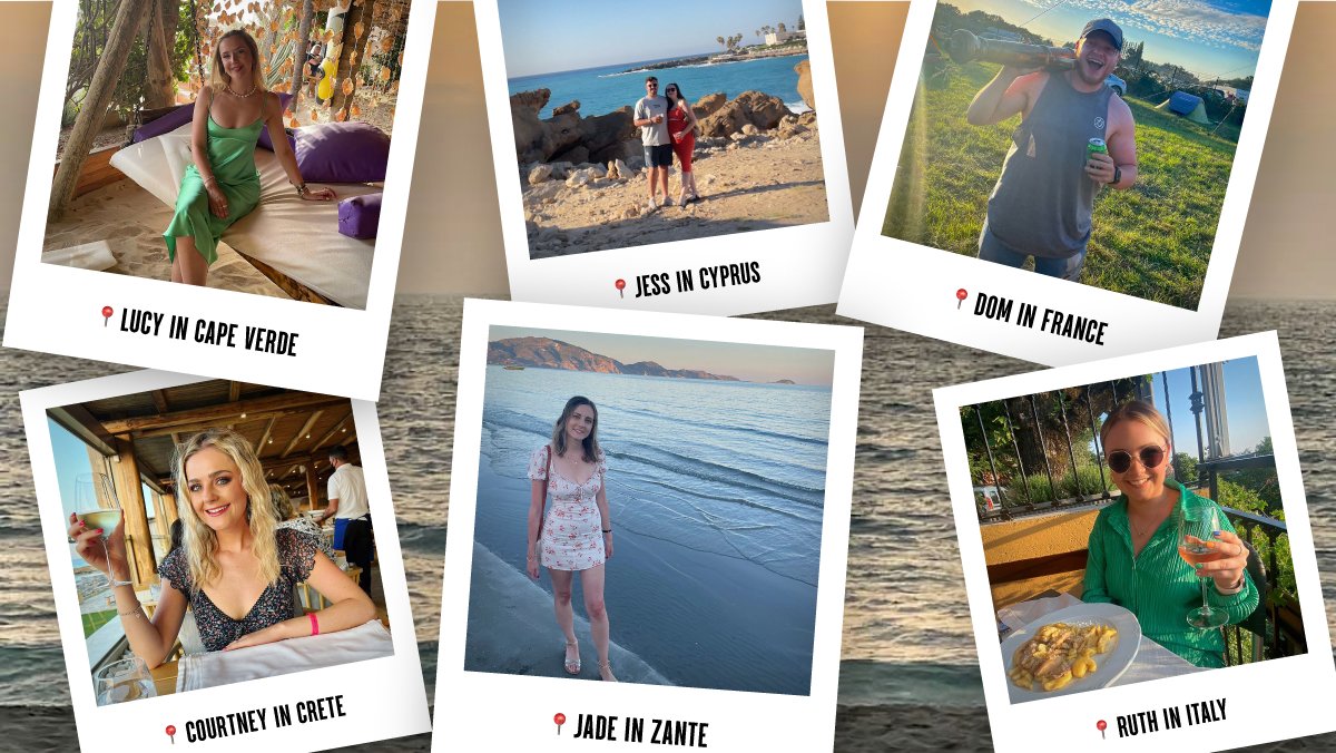 Holidays abroad are back on the cards and the Blab team have been taking full advantage ✈️ Here’s a little peek at what we got up to on our jollies.

Each one of us has had the chance to unwind and are now back at it feeling refreshed and inspired 🙌