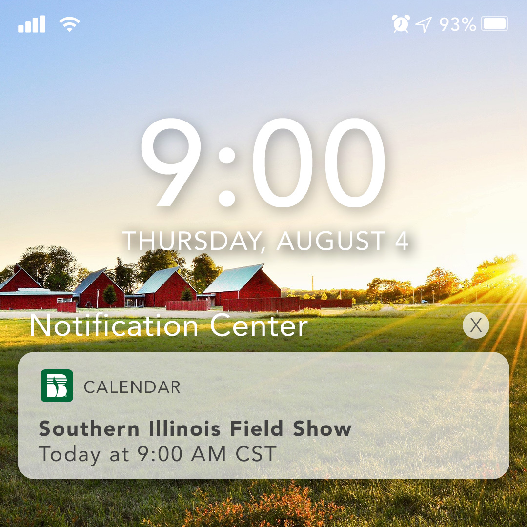 Rise and shine, it's going to be a great day! ☀️

Our Southern Illinois Field Show is TODAY in Effingham, IL. Festivities start at 9 a.m. CST! Will we see you there? 👀