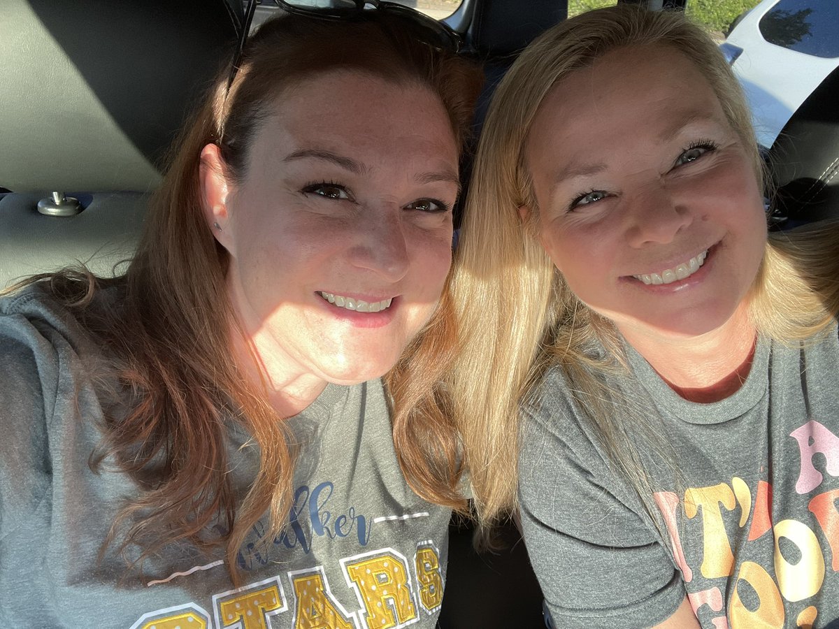 Carpool buddies for another great day of learning!#walstars #misdLEARNS #youbelong #fierce5th