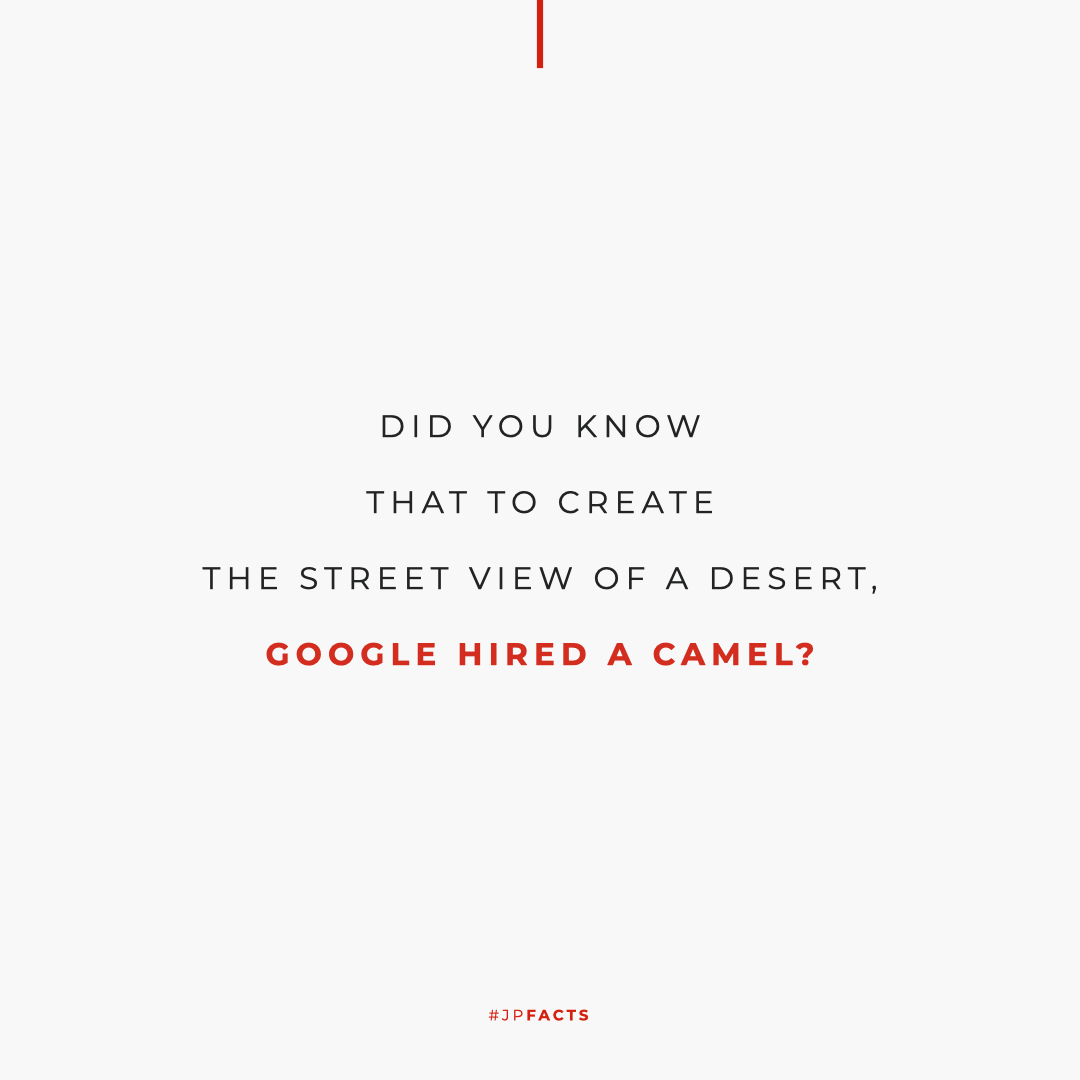 JPortman_Doha's tweet photo. Search giant @Google had hired a camel named 'Raffia' in 2014 to create the Street View of the Liwa Desert in Abu Dhabi. The camel became the first animal to carry Google's trekker camera that captured 360-degree images of the desert.
.
.
#JPconsultancy #JPfacts #Qatar https://t.co/9GawTGYJLb