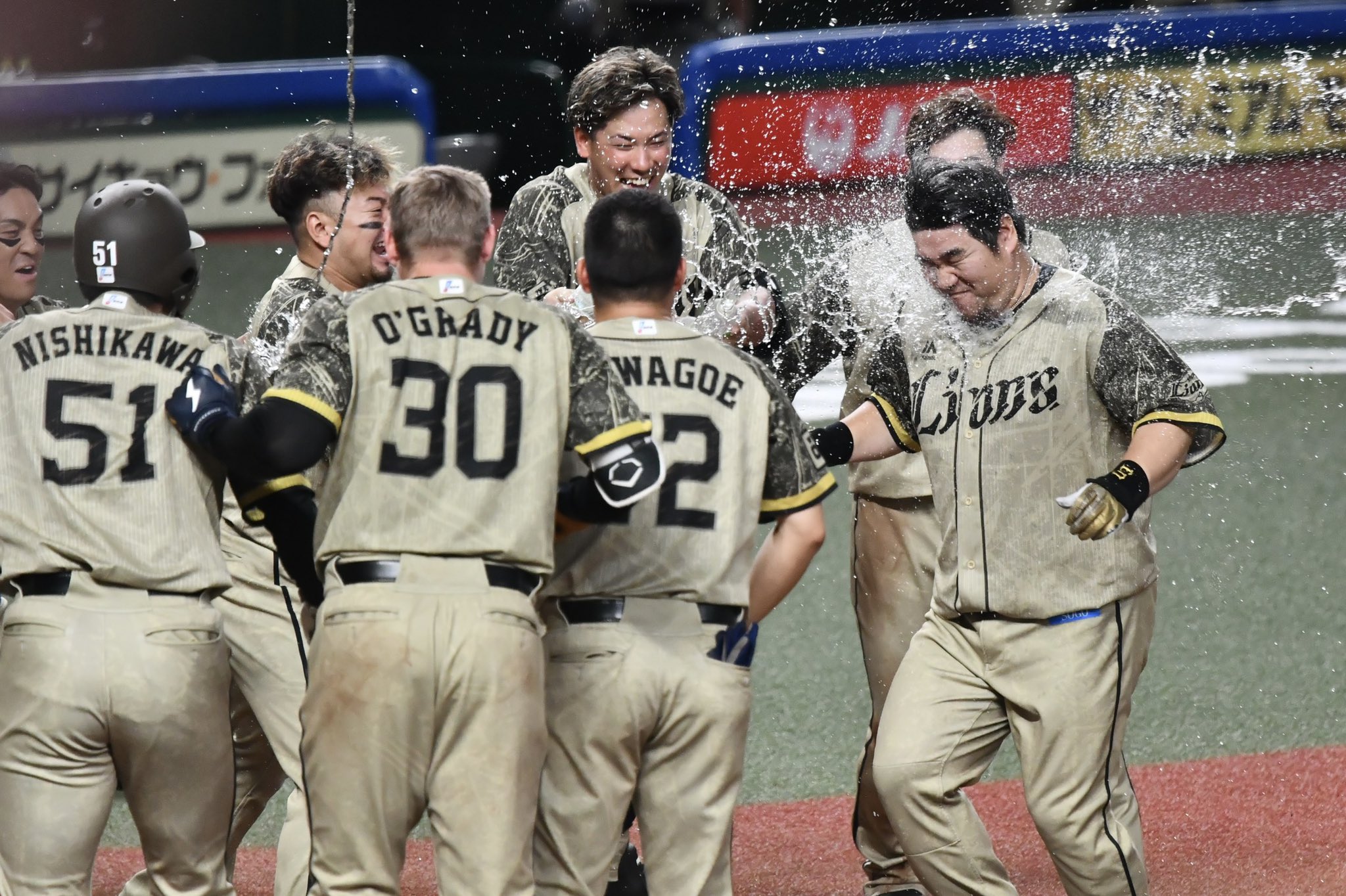 長谷川信哉 選手 ユニフォーム 西武ライオンズ