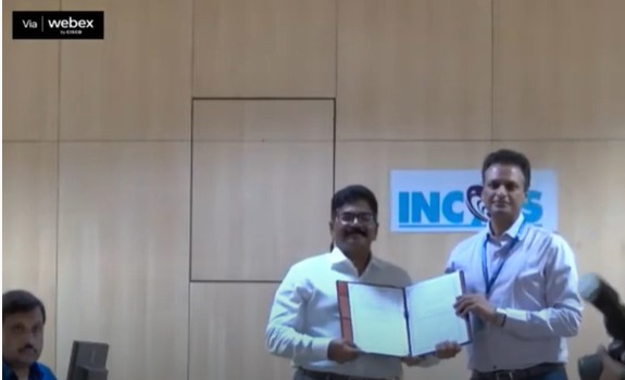 spotflock's tweet photo. MoU b/w #Spotflock & #INCOIS on 3rd Aug'22 under #AmritMahotsav #iConnect75 #Spotflock's CEO @sridharseshadri spoke how we will to enable
#AatmaNirbharBharat #ecosystem by using indigenous MaaS #Intellihubai through #DL #AI #ML #NLP #CV for ocean services and #BlueEconomy. https://t.co/9aC500GG5i