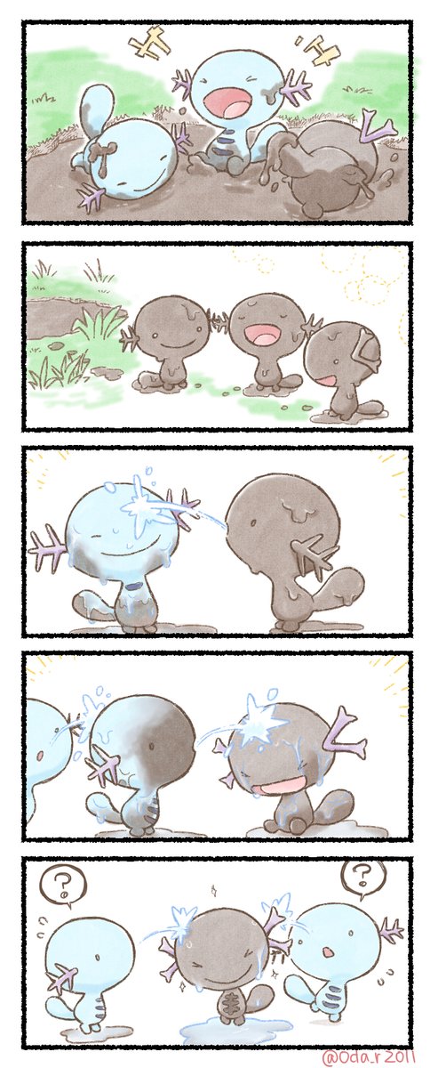 oda_r2111's tweet photo. 描いちゃった　ウパーかわいいね… https://t.co/otHfhlYeu5
