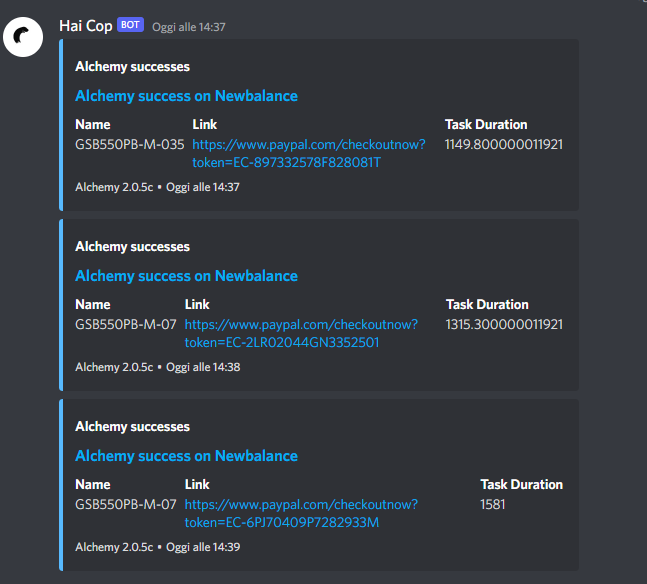 Alchemy Success tweet media