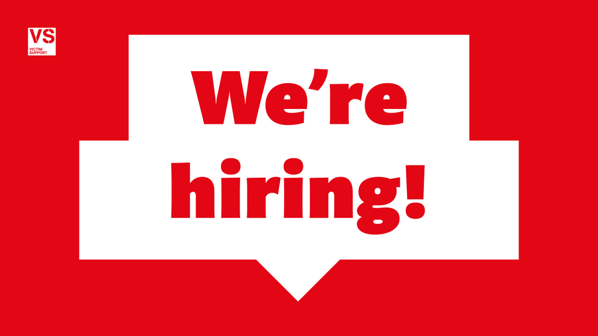 VS_WestYorks's tweet photo. We have some exciting opportunities to work in our new Stalking Advocacy Service.
To find out more information and how to apply click the links below

Team Leader
https://t.co/hLZcOihbKP

Advocate
https://t.co/lKxHJUHfKj

Support Officer
https://t.co/ZhWHDLJqDD

@DeputyMayorPCWY https://t.co/Q7tjOU69zX