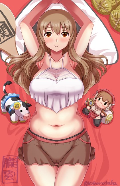 「腹枕カバー」の全体像。
今年の小結さん誕イラ(2022)。
この腹のためだけに描いた。

#大関小結生誕祭 #アリスギアお絵かき 