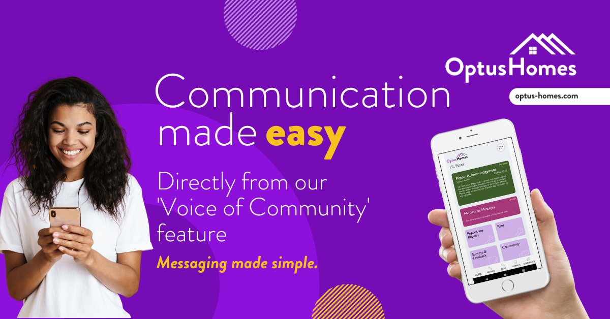 Communicating with your residents doesn't have to be difficult... 

Our "Voice of Community" feature will allow outbound (or inbound) messages to your target audience - helping you reach your tenants, wherever and whenever you need. 

#propertymanagement #tenant #landlord