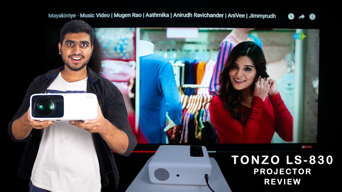 iamohammedraja's tweet image. YouTube link - youtu.be/LzPOp7wNBiA

TONZO LS-830 Latest Budget Cinema Projector On Market | Review In Tamil
#TonzoProjector #LS830Projector #TonzoLS830ProjectorReview #CinemaProjectorsUnder15k #ProjectorReviewTamil #ReviewTamil  #BudgetCinemaProjectorOnMarket #MohammedRaja