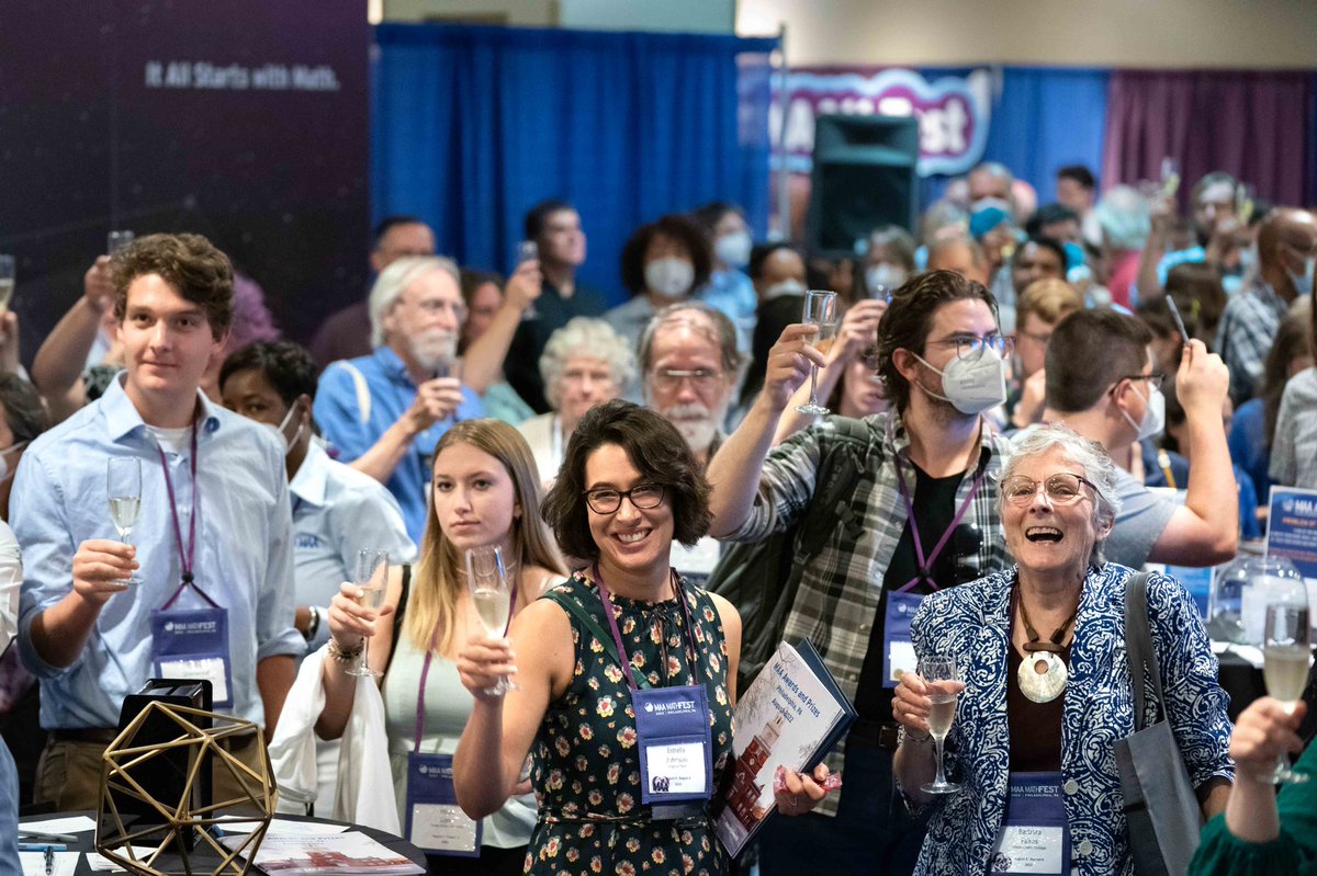 maanow's tweet image. Some of our favorite snapshots from Day 1 at #MAAthFest 2022! Whether you’re attending in person or virtually, we are so happy to welcome our community back this year. #ItAllStartsWithMath 

➡️ Reminder: virtual registration is still open: cvent.me/9eryWV