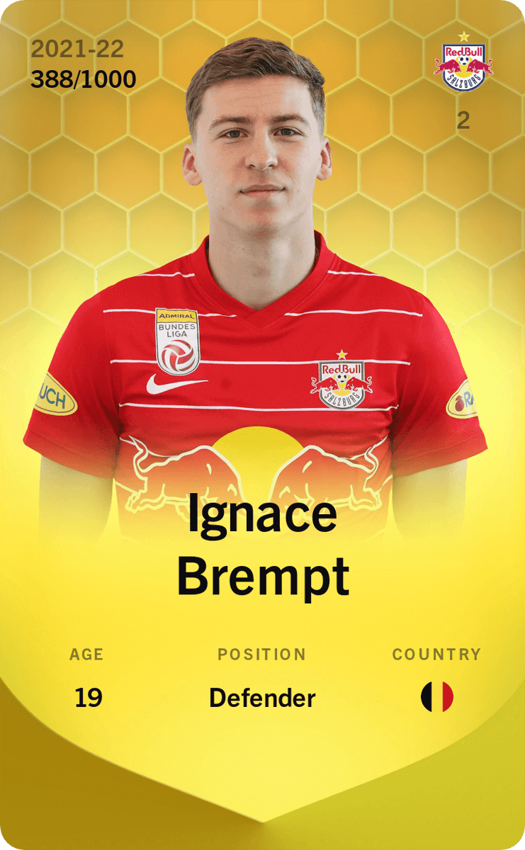 #Giveaway #Sorare 🎁

You can reinforce your squad with the Salzburg RB : Ignace Brempt

- Follow <a href="/Play_Sharper/">PlaySharper</a>, <a href="/Sorare/">Sorare</a> and <a href="/SorareAustria/">SorareAustria | Astro 🇦🇹🇨🇵🇬🇧</a>

- ❤️ &amp; 🔃

- Create a PlaySharper account here : playsharper.com

Deadline : 08.08.2022, 12:00 pm CEST, 1 winner
