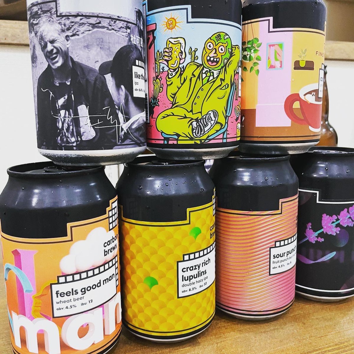 koguma_shokudo's tweet photo. 新導入品！

東北初出荷
@carbonbrewsjp 
全7種

宮城県扱い当店のみ
家守堂
2種新入荷で合計4種

5日からリリースいたします！ https://t.co/g4ZLS7q5zZ