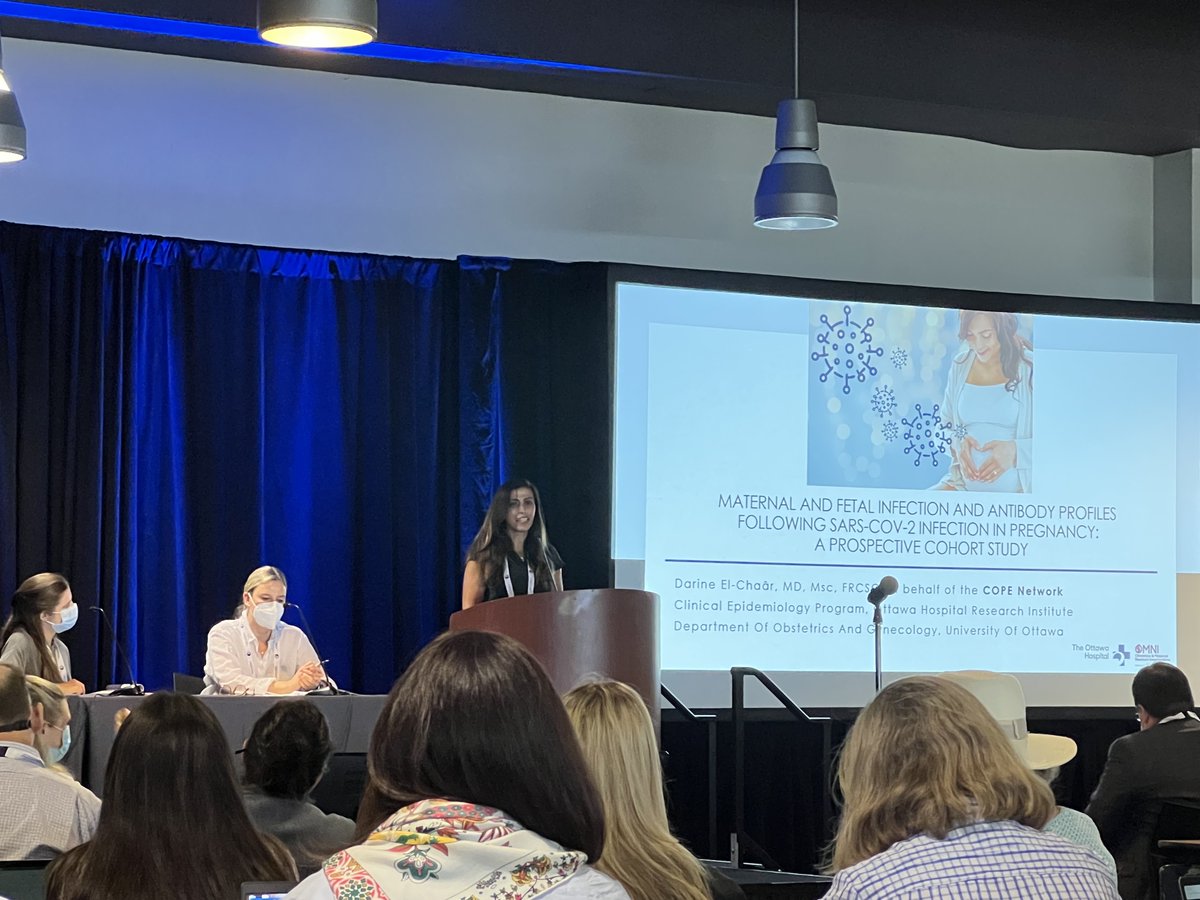 CRobinsonMFM's tweet photo. Maternal And Fetal Infection And Antibody Profiles Following SARS-Cov-2 Infection In Pregnancy: A Prospective Cohort Study - Dr. Darine El-Chaar #IDSOGMTG #IDSOG22 @idsog_org #COVID19 #pregnancy https://t.co/GXd7Z1gAH0