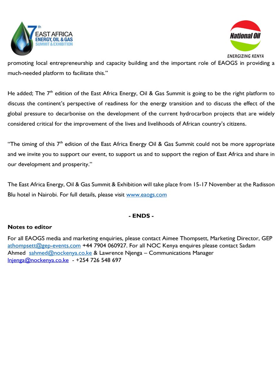 National Oil tweet media