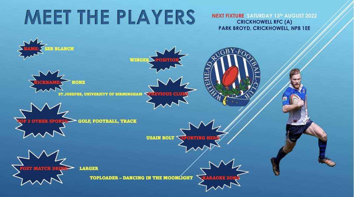 Whitehead RFC 🏉🏴 tweet media