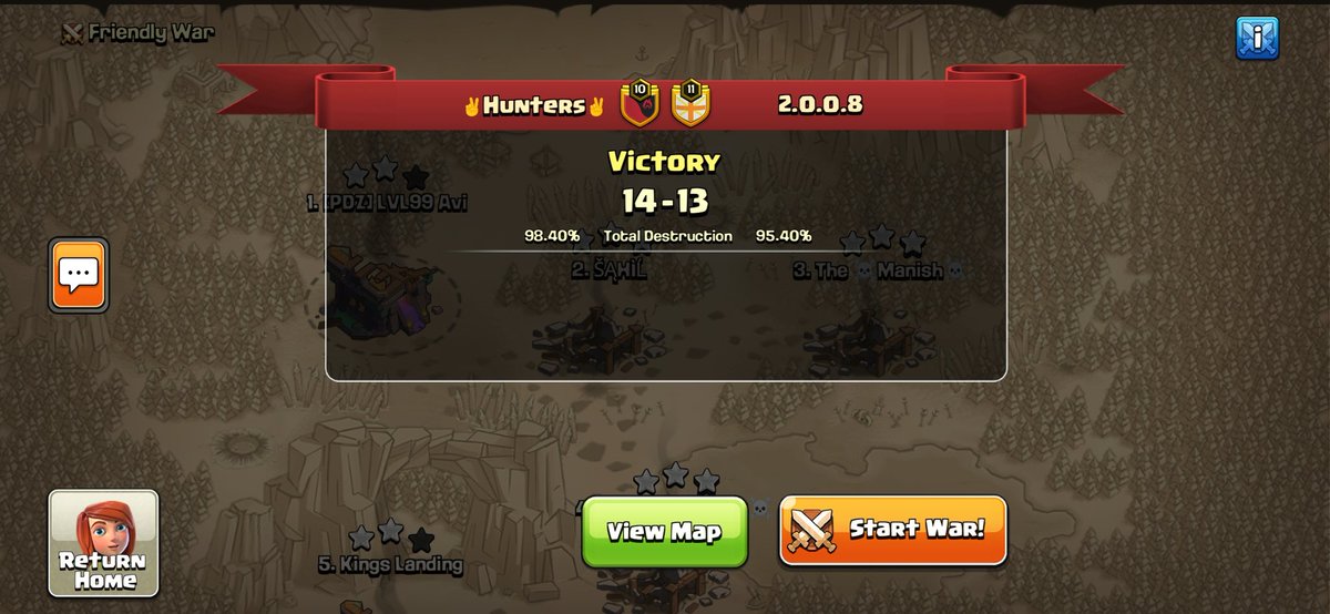 TeamHunte's tweet photo. Day 1
@ZoloCup_AE
Gg #2008 @Aphelion_Moon 
Day 2 starts  with  @DP_coc https://t.co/sQokoheVW2