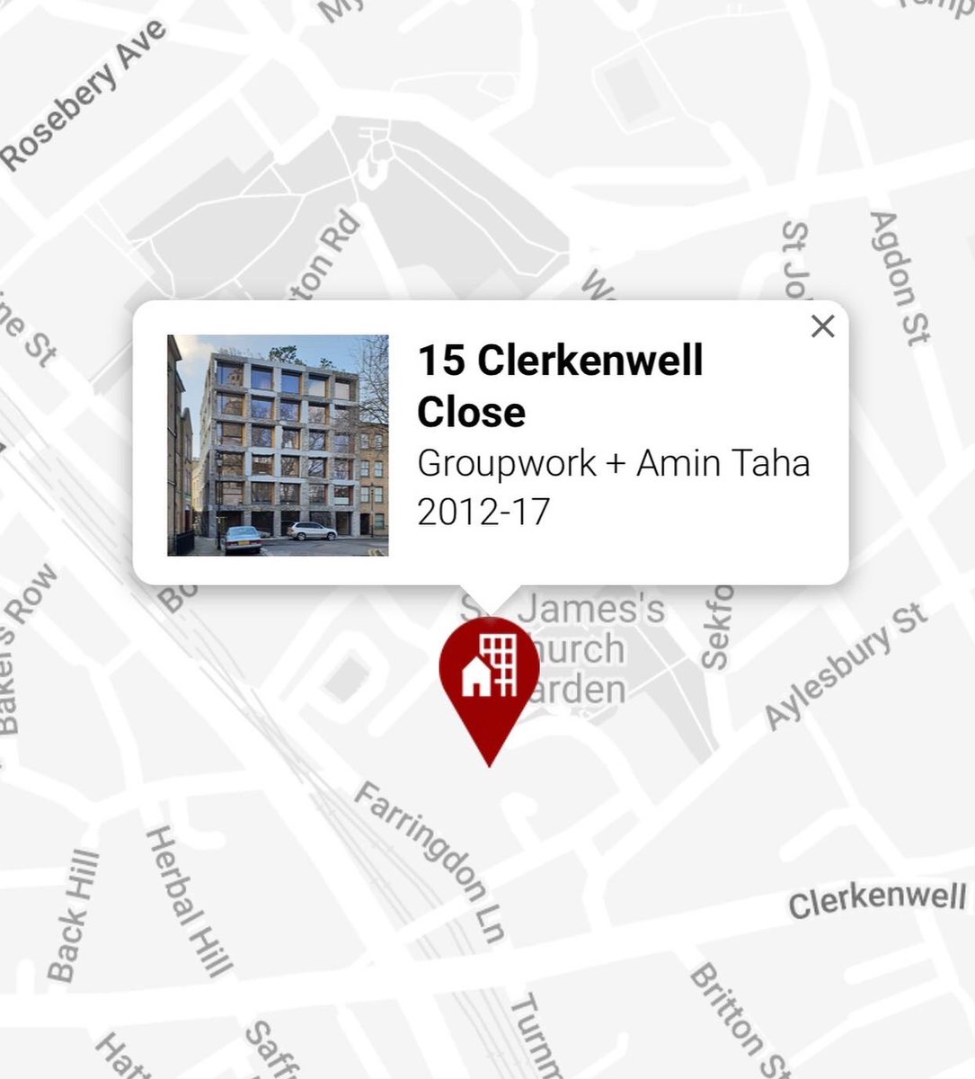 ArchiMaps's tweet image. From our #LondonArchiMap: 15 Clerkenwell Close by Groupwork + Amin Taha, 2012-17. 

📸: jump&amp;amp;fly / all rights reserved