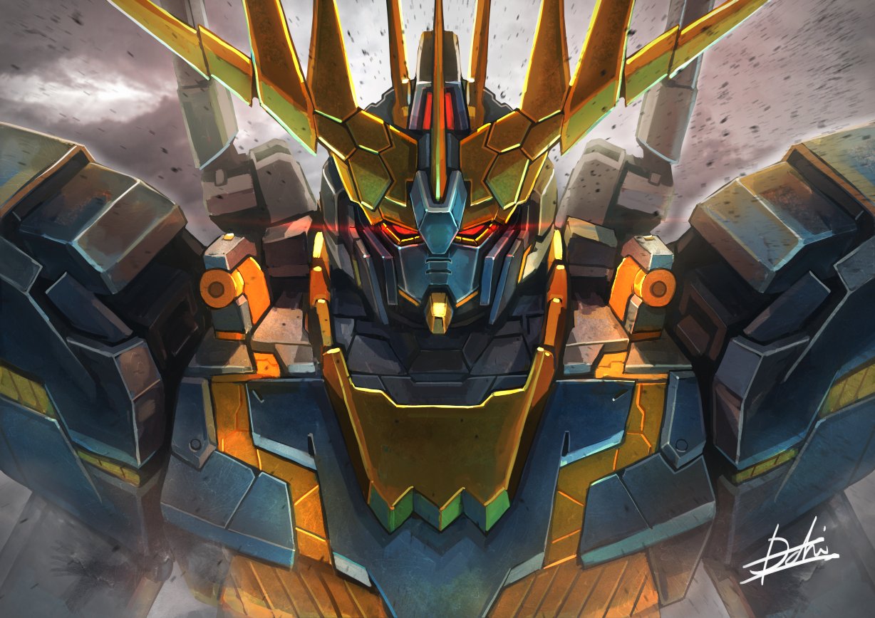 井口佑 Yuuiguchi バンシィのイラスト完成です バンシィ ガンダム 機動戦士ガンダムuc T Co 6manxijlcj Twitter