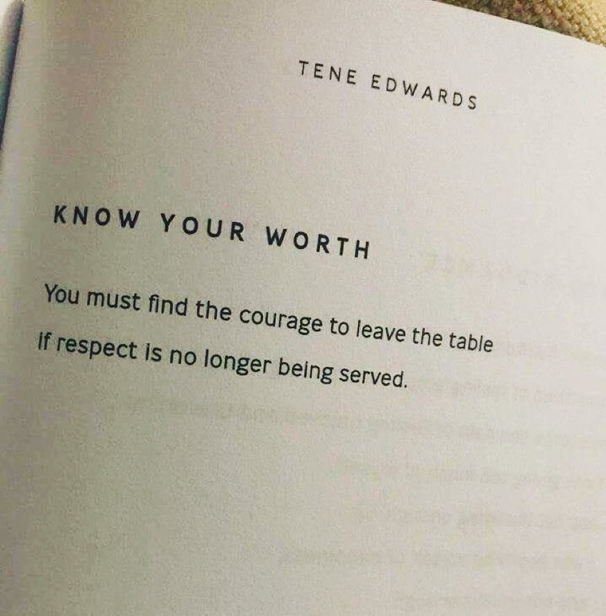 Good people! It’s okay to get up and GO If you’re putting in MORE Energy, Time, Love… Than you’re getting In return. Know your WORTH. You have the COURAGE. @THSMr_Horner #KnowYourWorth