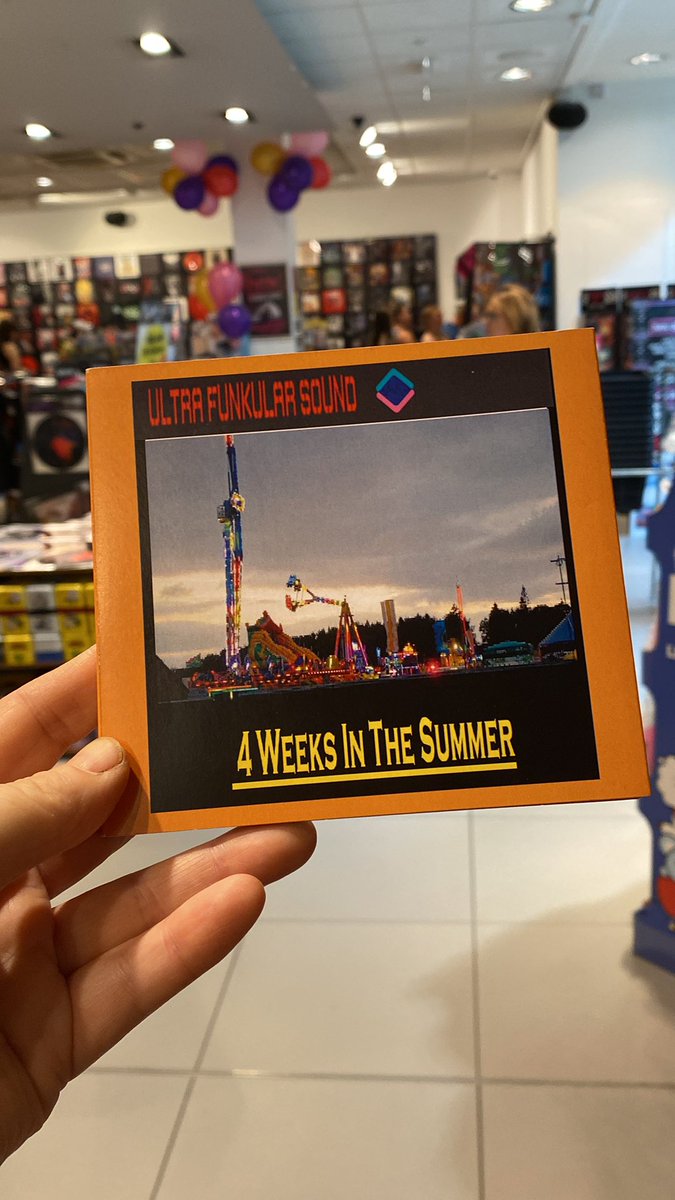 hmvNorwich's tweet photo. This album will have you yearning for the White Island!
Now playing the great new dance music album from local dance music producer @UltraFunkularSo 
.
#DanceMusic #House #Clubbing #Trance #hmvLiveAndLocal https://t.co/5Hth2l6HR2