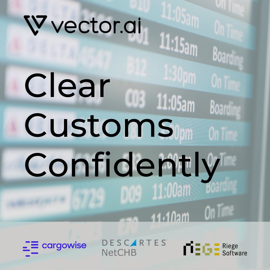 Raft_ai's tweet image. Clear Customs confidently, today!

With Vector ai, auto-extract clean data from headers to complex line items &amp;amp; directly update your Cargowise, NetCHB, Descartes &amp;amp; Scope TMS customs modules.

Book a demo: hubs.li/Q01j1s640

#customsentry #customsautomation #CWautomation