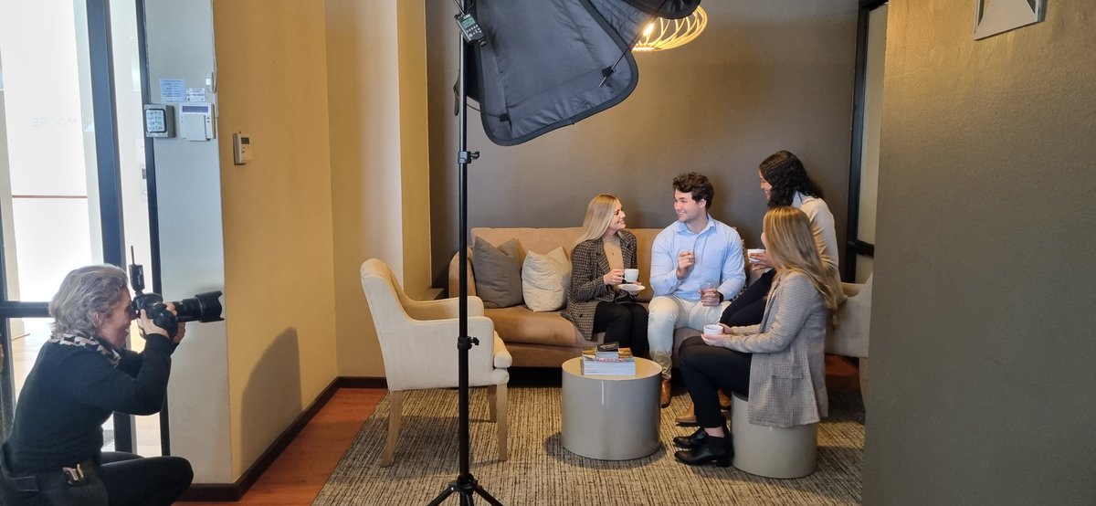 MooreSAfrica's tweet photo. "Every picture tells a story, don't it?" ~ Rod Stewart
#Moore Stellenbosch's Management Services team has some exciting news to share. Watch this space!
#moorestb #proudlymoore #passion #access #photoshoot #watchthisspace https://t.co/XPT2uPLknA