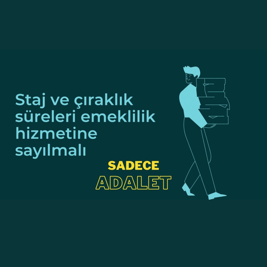 #StajYükDeğil
CUMHUR STAJ BORÇLANMASI İSTİYOR. DİYOR Kİ STAJIMIZI BORÇLANALIM, SSK BAŞLANGICI SAYILSIN. 
<a href="/RTErdogan/">Recep Tayyip Erdoğan</a>
<a href="/akbasogluemin/">Av. M.Emin AKBAŞOĞLU 🇹🇷</a>
<a href="/vedatbilgn/">Vedat Bilgin</a>
<a href="/mehmetucum/">Mehmet Uçum</a>
<a href="/Yalcintopcuakp/">Yalçın Topçu</a>
<a href="/erkanakcay45/">Erkan Akçay</a>
<a href="/_cevdetyilmaz/">Cevdet Yılmaz</a>
<a href="/ifarukaksu/">İsmail Faruk Aksu</a>