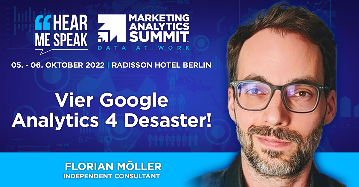 MAS_Deutschland's tweet photo. Florian Möller hat mehrere Google Analytics 4-Implementierungen vorgenommen und das Tool lieben, aber manchmal auch hassen gelernt.

📍 In diesem Vortrag spricht er über die Kopfschmerzen, die GA4 ihm bisher bereitet hat.
https://t.co/z71rnPCGJS

#MASConf #googleanalytics #ga4 https://t.co/dQDsKwDOJX