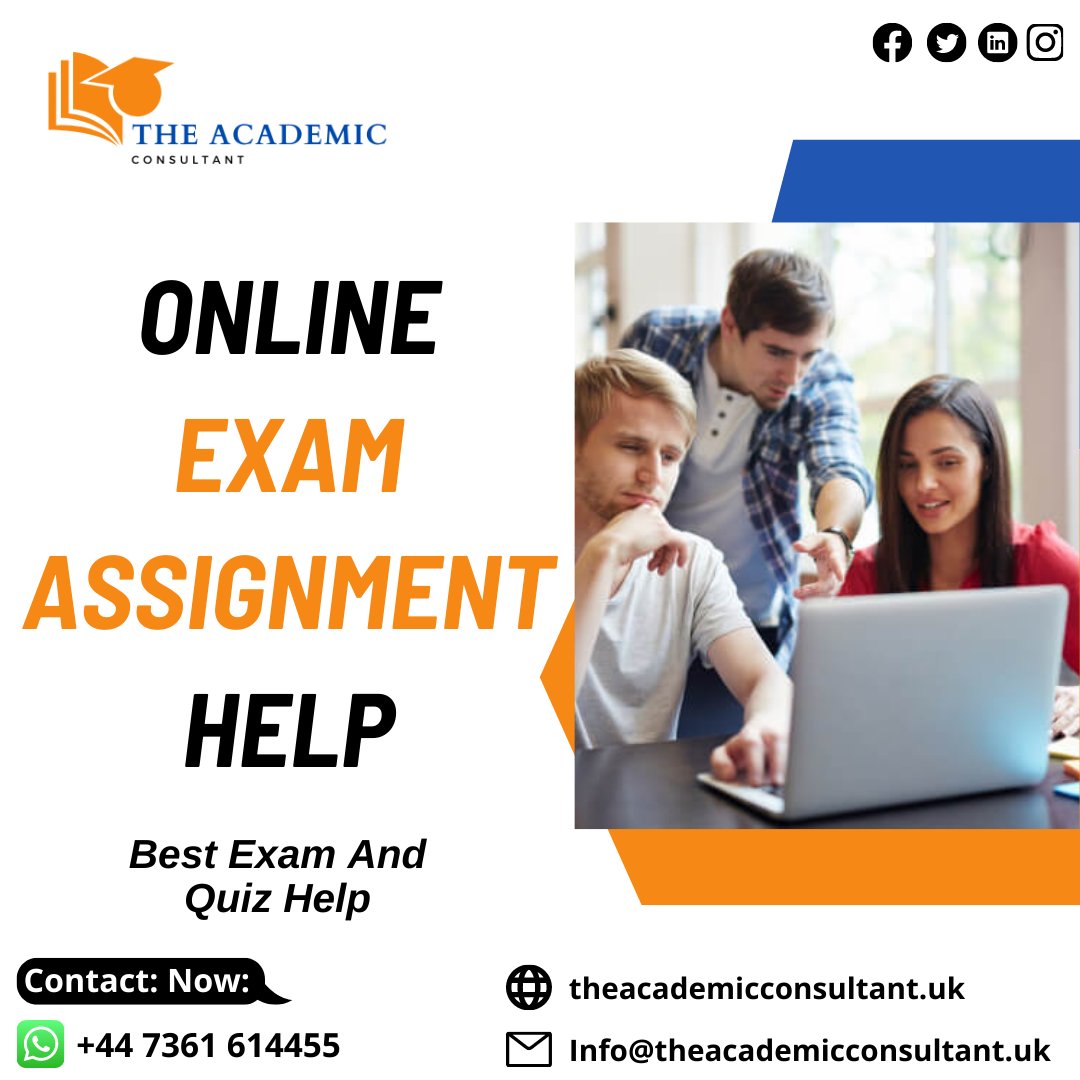 theacademiccon3's tweet image. The students are assigned several assignments throughout their academic life.
Order your task now!
#onlineexamassignmenthelp #assignmentwritinghelp #wrintingassignmenthelp #assignmentwriting #onlineassignmenthelp #assignmenthelp #writinghelp #assignments
#Theacademicconsultant