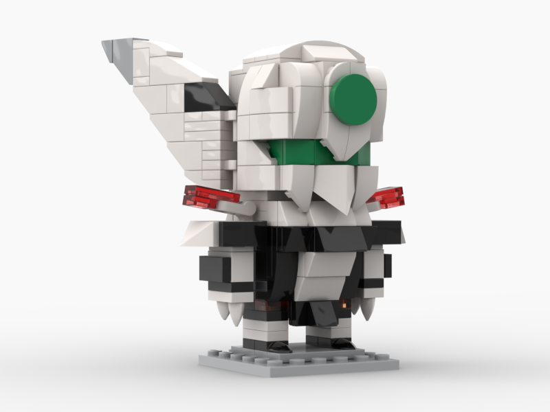 JasonMocer's tweet photo. PATLABOR 機動警察 -- 零式
昨天網友說想我做零式,我就試一試吧,外型基本上滿意,但因透明件選擇有限,眼睛試了很多方法都不滿意,因此唯有改為實色了。
#lego #moc #afol #jasonmocer #brickheadz #機動警察パトレイバー #機動警察 #PATLABOR #Ingram #AVX0 #零式 https://t.co/DsZroW9CTg
