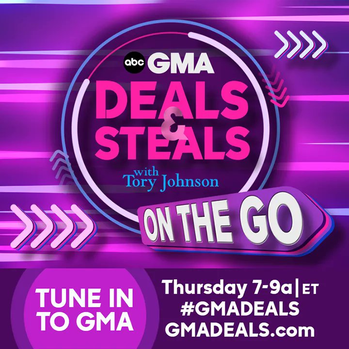 If you're a fan of LuminAID and <a href="/toryjohnson/">Tory Johnson</a>, be sure to tune in to #GMADeals Deals and Steals!  Head to bit.ly/3BBrYvz to see what was featured on the show.