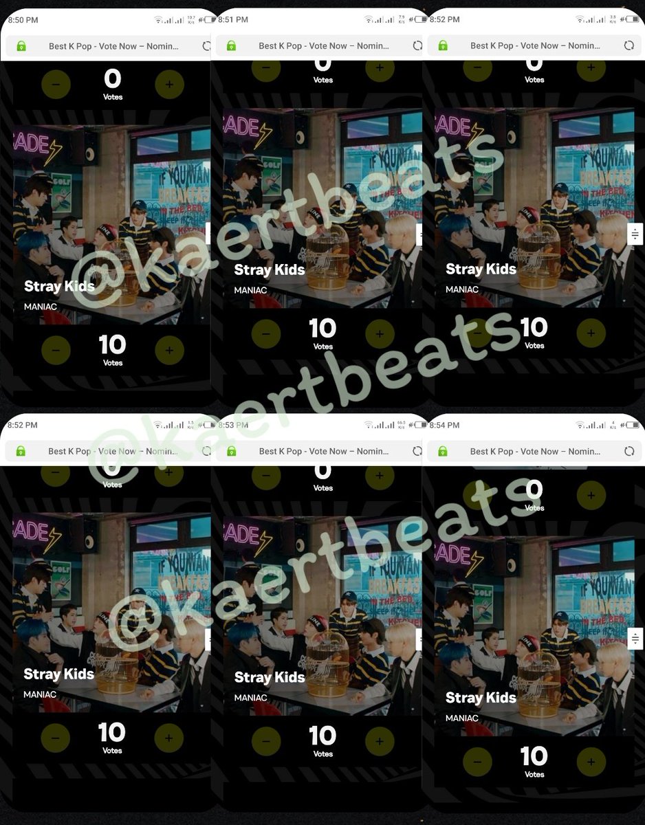 kaertbeats's tweet photo. Congratulations #StrayKids &amp; #Stays on winning the poll. Here’s the proof of voting. Thank y'all for participating!! (◍•ᴗ•◍)

#kaertbeatsproofs #kaertbeatsgiveaway https://t.co/Gpokg550uu