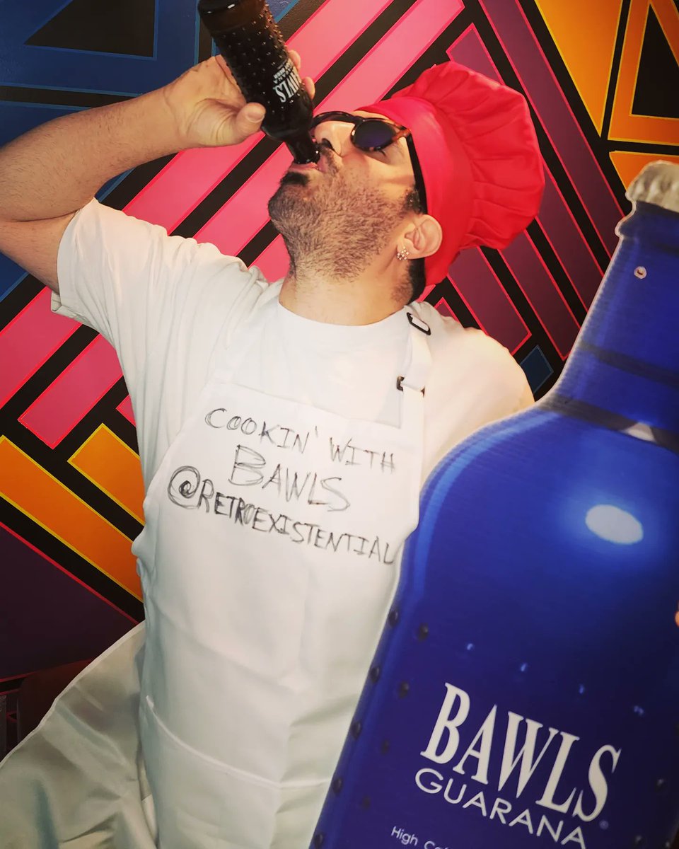 RetroExistentia's tweet photo. I'm COOKIN' with @BAWLSGuarana 🤣

U read that right. I'm making a 6-COURSE MEAL using BAWLS Guarana as an ingredient in EVERY RECIPE!!

All streamed LIVE on Twitch tomorrow, Friday August 5th starting at 5:30PM EST!

https://t.co/IatTilSYy9

#cooking #foodie #RecipeOfTheDay https://t.co/DNwDHcmbEU