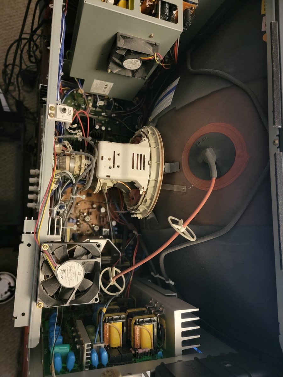 RunningRetro's tweet photo. Starting to recap and clean up the NEC XM29.  I love how this thing is put together. https://t.co/sGyJ1XsF46
