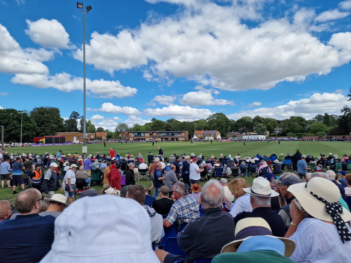 Hugely enjoyable day with <a href="/YorkshireCCC/">Yorkshire CCC</a> at York Cricket Club