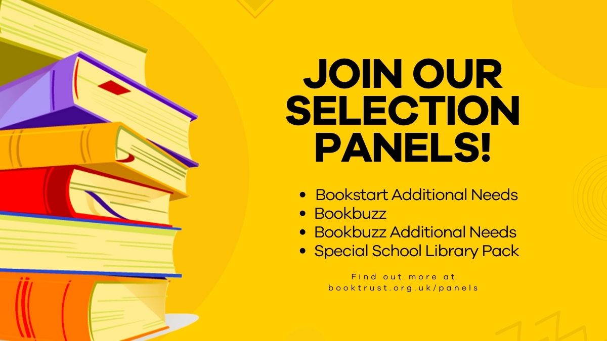 Booktrust's tweet photo. We're looking for people to help us choose the books for #Bookstart, #MyBookbuzz and #SpecialSchoolLibraryPack!

If you'd like to be considered for one of our selection panels, find out more about what it involves and how to apply here: https://t.co/tArkbu3dHc https://t.co/prEPPUf7OR