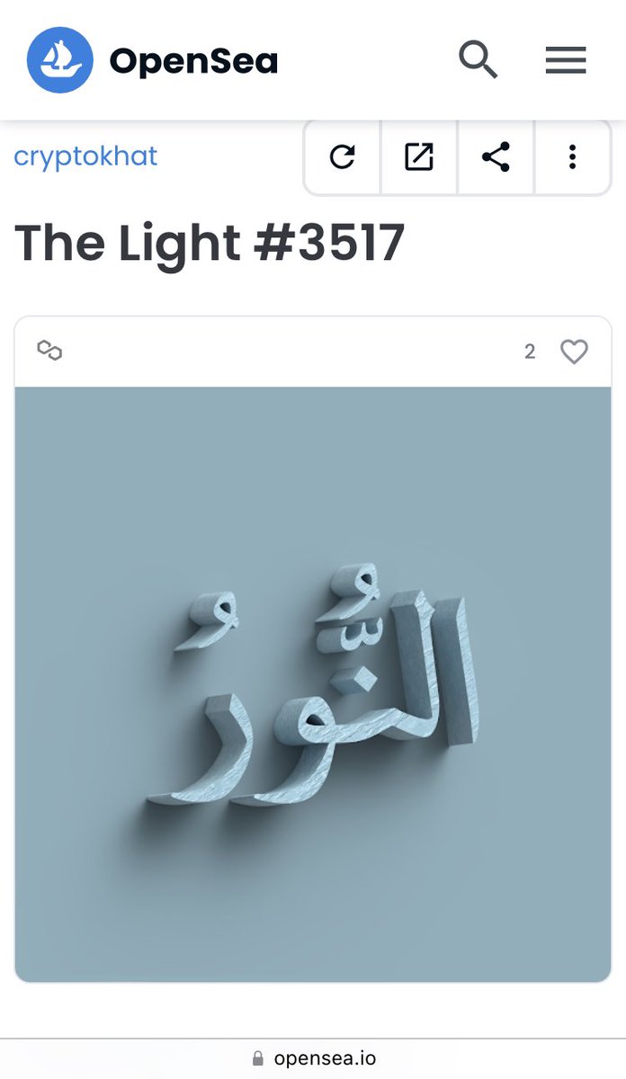 Cryptokhat # #3517 was purchased for 0.5 ETH 🚀🔥

opensea.io/assets/MATIC/0…

#nft #nftart #nftsale #NFTCommunity #NFTCollection #opensea