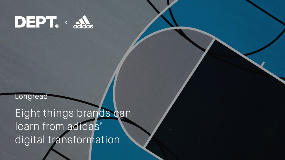 DeptAgency's tweet photo. Andy Todd, Director of Solution Architecture at adidas, sat down with DEPT® to shed light on how it grew digital sales from $1.5 billion to $5billion in less than five years 🚀

We detail eight key things brands can learn from @adidas.

Get your free copy: https://t.co/21cd7l1TA0 https://t.co/eRRk6xXLXu