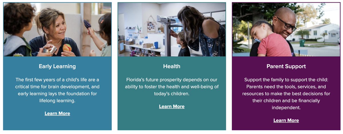 ChildMovementFL's tweet photo. Our three pillars are #Earlylearning, #health, and #education! Join the Movement and sign up for our mailing list today! https://t.co/VDhrMP4dpC https://t.co/6PlLRxhdtk