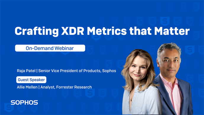Sophos's tweet photo. Check out this discussion with guest speaker @forrester Research Analyst, @hackerxbella, and Sophos' Raja Patel about the state of the #XDR market, the relationship between XDR and #MDR, and how organizations can make wise investments in these areas.

▶️ https://t.co/uoqYPbQJTv https://t.co/HdAhGgJgak