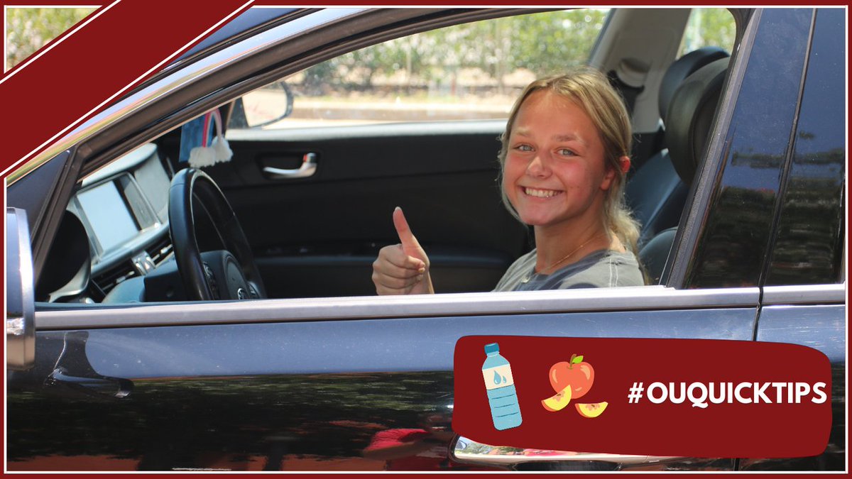OU_HRL's tweet image. We are very excited because Move-In begins next week! 😁 Please make sure you have a full tank of gas, snacks and something to keep you hydrated before leaving for #OUMoveIn22. #OUQuickTips