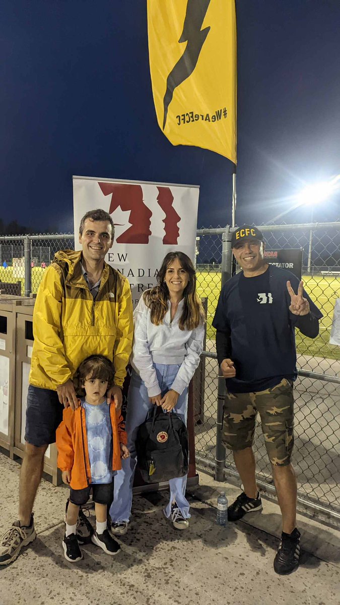 Thanks <a href="/NCC_Ptbo/">New Canadians Centre</a> for joining us <a href="/ElectricCityFC/">Electric City Football Club</a> game last night!  

#community #thebeautifulgame