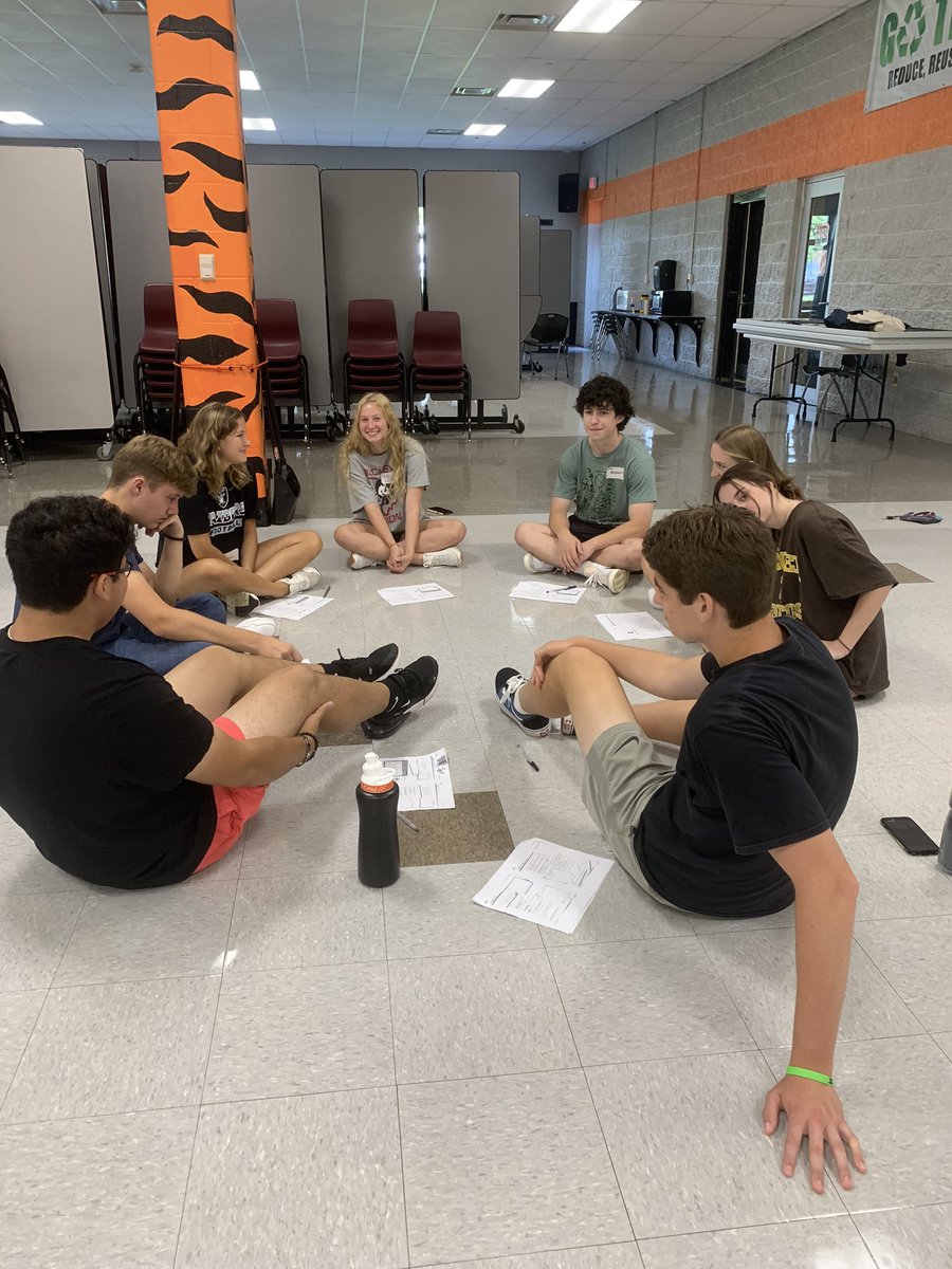 LovelandCounsel's tweet photo. Link Crew Leaders are excited to welcome our 9th graders!  All freshmen please plan to attend Orientation on August 9th 8:00 am- 12:00 pm. https://t.co/wOCD1FtW97