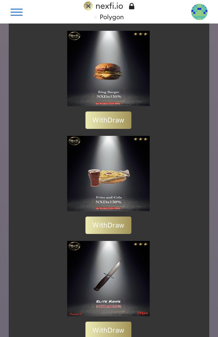 miccayoi's tweet photo. NexFi2.0の25日目⭐️報酬$50000(670万円)越え✨BoostのDa Workersはシェフ👨🍳、Itemにナイフ、🍔、🍟🥤をセットして+170%です。Boost 追加のおかげで日給40万円になりました…シェフめっちゃ食べてるけどすごい稼いでくれる
$Lydia $NXD #NexFi #DaWorkers https://t.co/eqSp5nKCCR