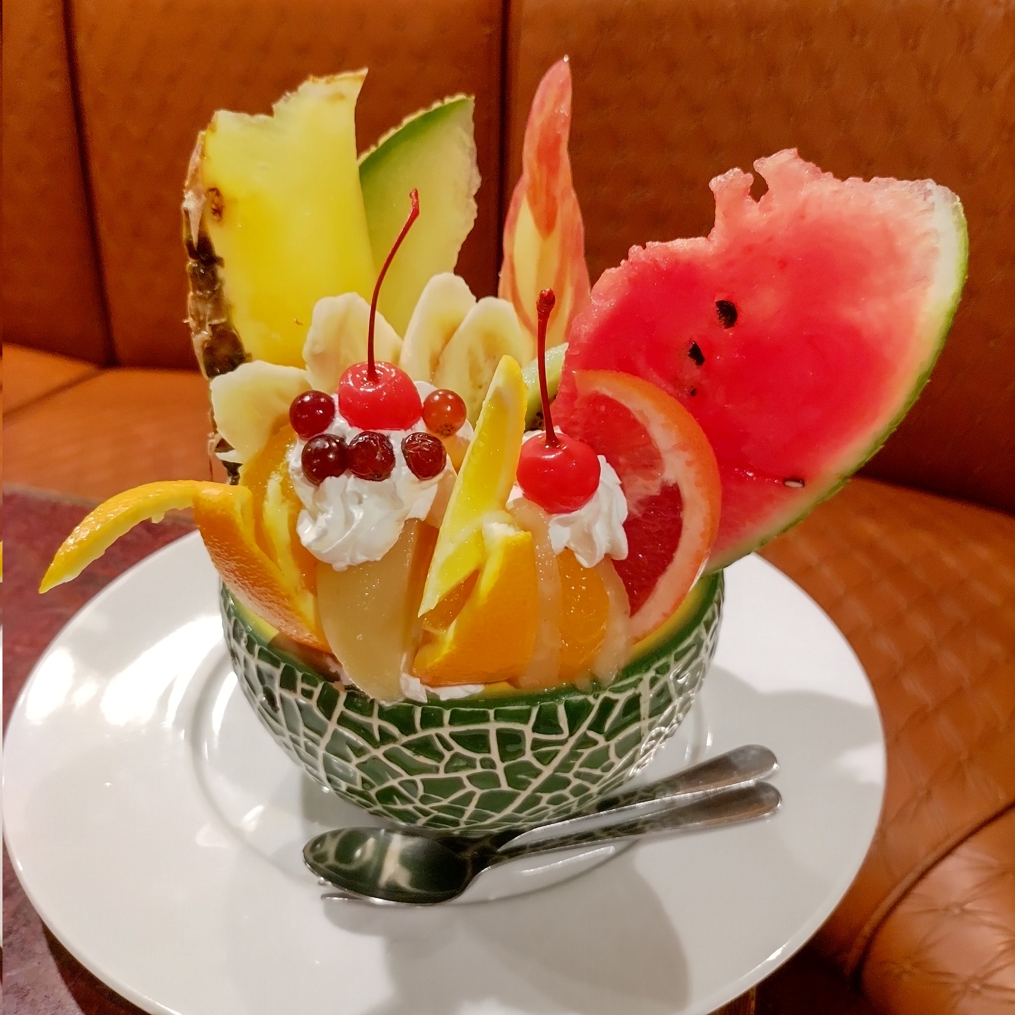 純喫茶コレクション Rt 365eat 蒲田 チェリー 裏メニューのプリンアラモードをいただきました みずみずしくて美味しいフルーツたっぷり お値段もかなりお手頃価格なのが嬉しいです 蒲田 蒲田喫茶店 蒲田カフェ チェリー プリンアラモード 純