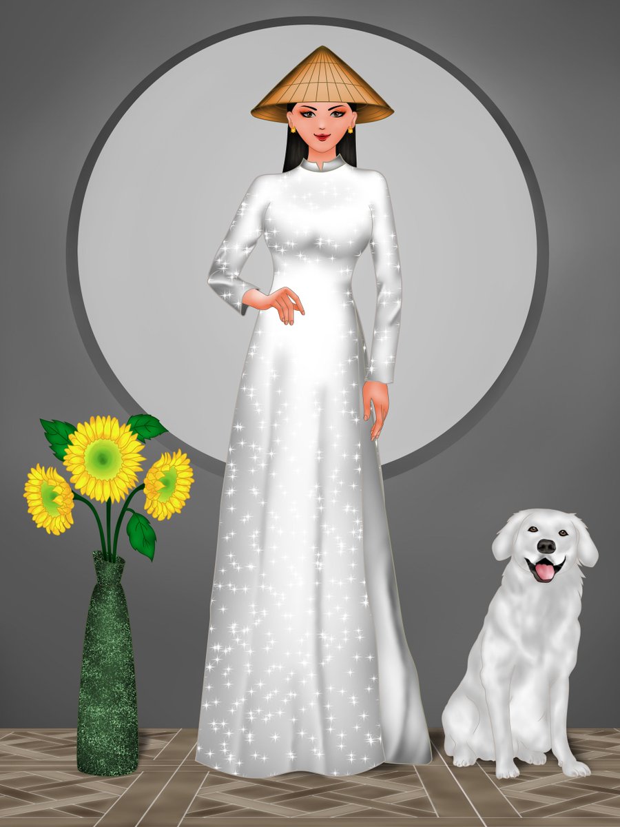 AodaiVietnamNFT's tweet photo. ๐๐๐ Our Doggos stand next to ladies wearing vibrant Ao dai ๐๐๐
#Mintingislive #NFT #nftcollection #nftcollectors #nftcollector #nftartist #SolanaNFTs #Solana #nftcommunity #cryptoart #cryptocurrency https://t.co/C4TulTBgr9