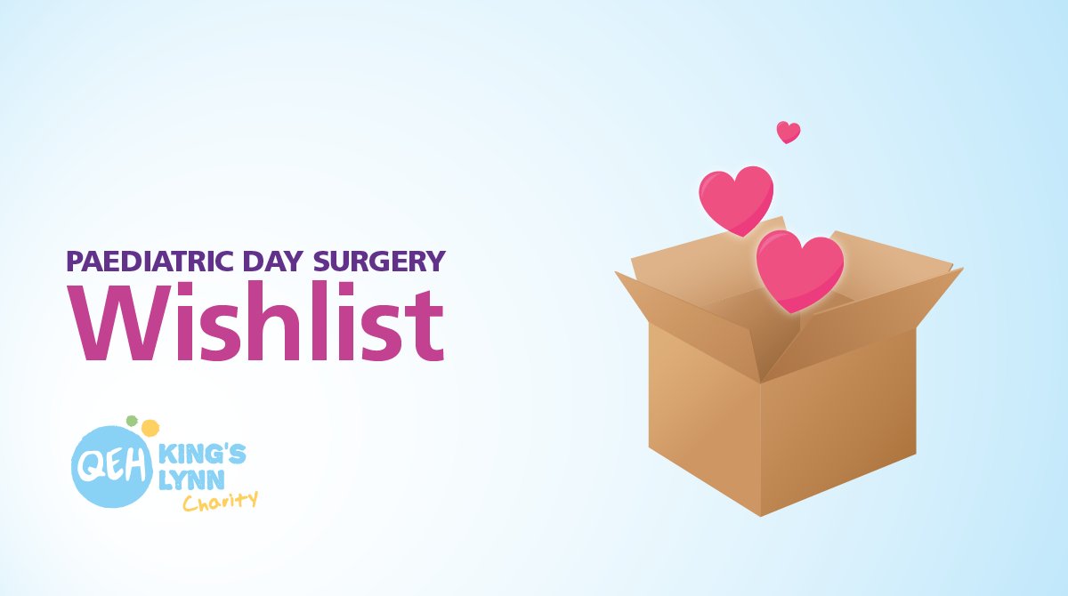 Our Paediatric Day Surgery is having a refurb and they would greatly appreciate any donations of toys and gifts that you can give.

They would love for you to order through their Amazon Wishlist: amzn.to/3KYAqGo

Thank you.