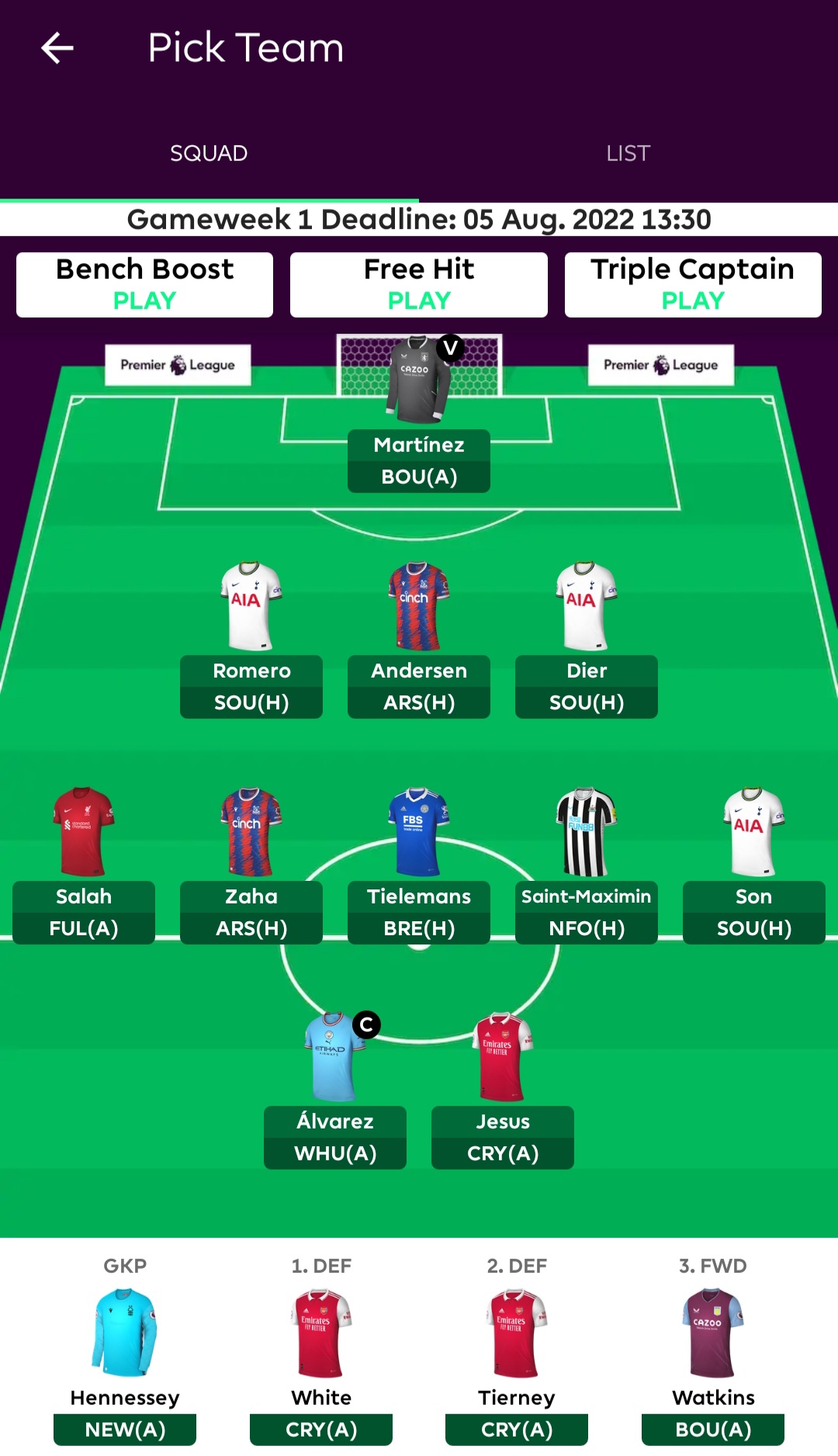 Best fantasy premier league team deals