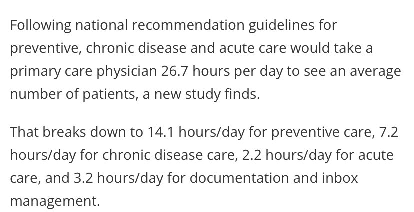 Primary care doctors need more than 24 hours/day to provide recommended care
eurekalert.org/news-releases/…