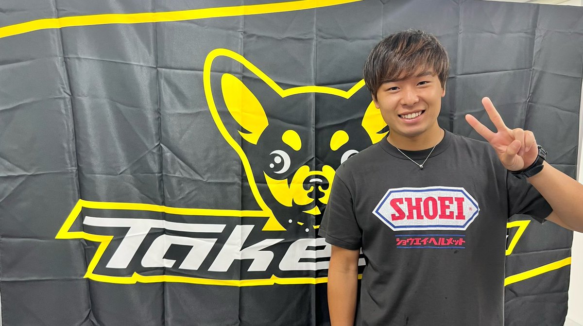 今日はSHOEIさんの新作、SHOEI CLASSIC Tシャツを着て1日過ごしました