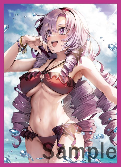 【フォロー&リツイートキャンペーン】
白詰草のアカウントをフォローして頂き、合わせてこのツイートをリツイートして頂いた方の中から1名様に、コミケにて頒布予定の久保田 正輝様(@_Kmasaki)のスリーブとプレイマットをプレゼント致します!締め切りは8月14日までです! 